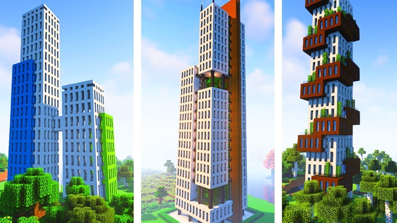Skyscrapers-In-Minecraft