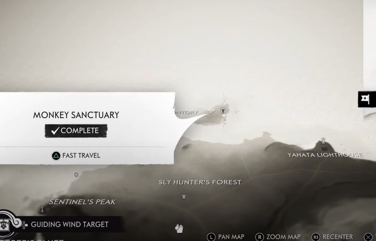 Forbidden Shrine Ghost of Tsushima Guide & Location