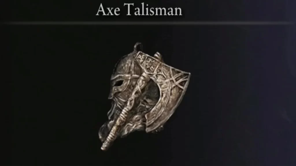 Axe Talisman Elden Ring