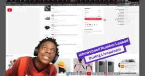 Ishowspeed Number Leaked During Livestream