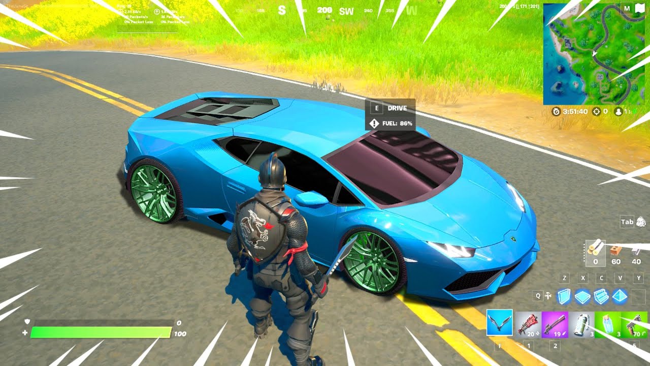 Lamborghini In Fortnite