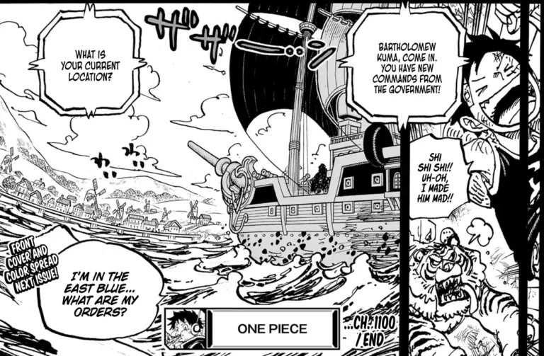 One Piece Chapter 1101