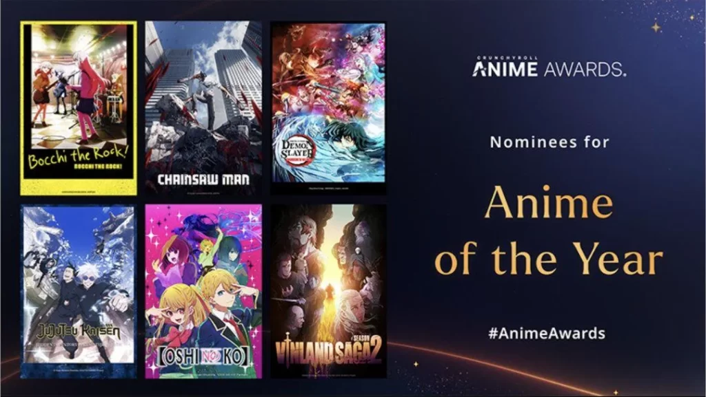 Crunchyroll's Snubs Attack on Titan For Anime of the Year Award